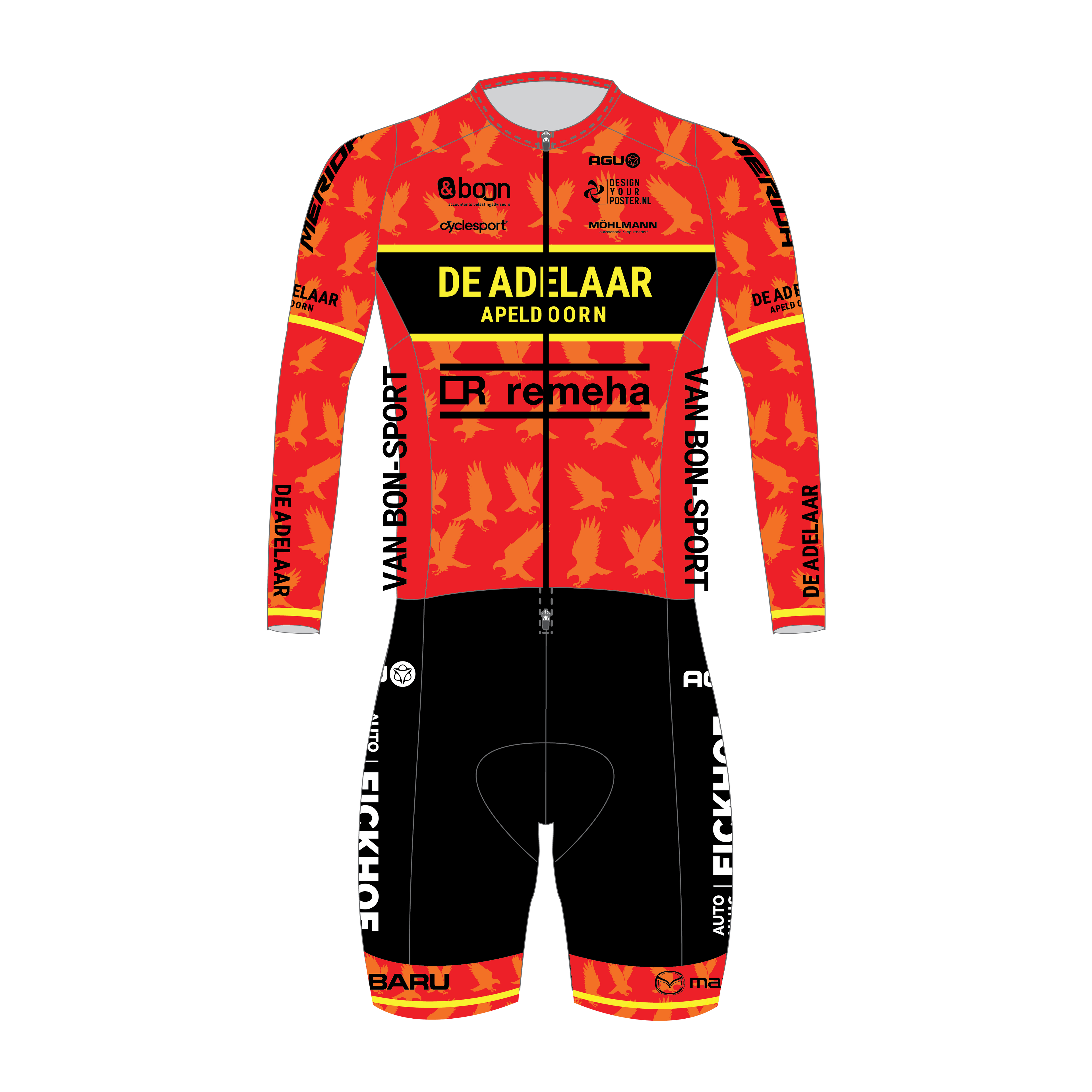 Elite Aero Roadsuit - lange mouwen