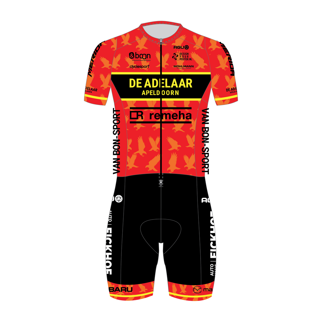 Elite Aero Roadsuit mesh - korte mouwen