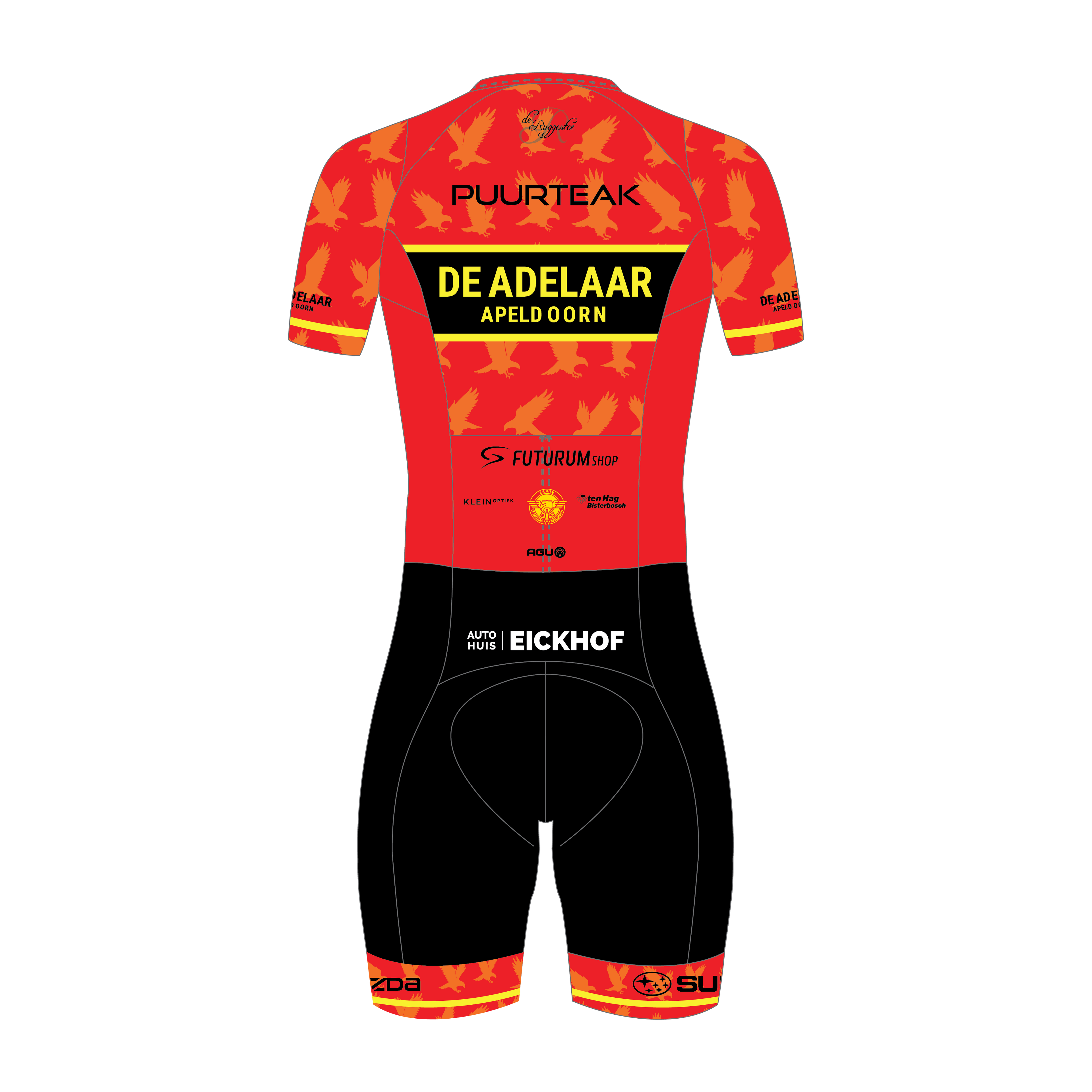 Elite Aero Roadsuit - korte mouwen