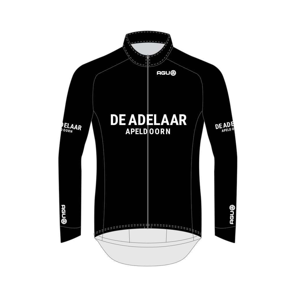 Neoshell Rain Jersey Black - lange mouwen