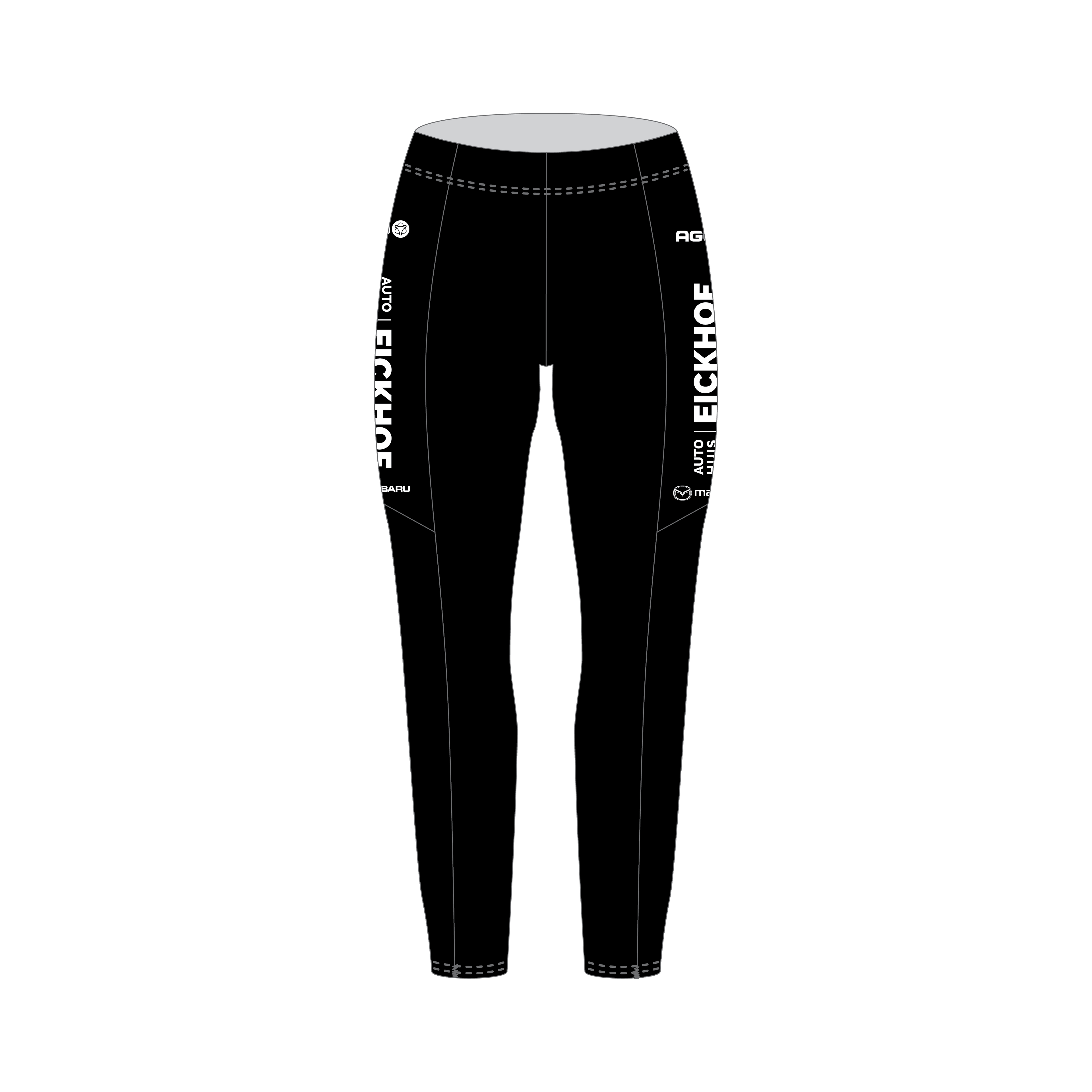 Performance Zipper Pants - sublimatie panels