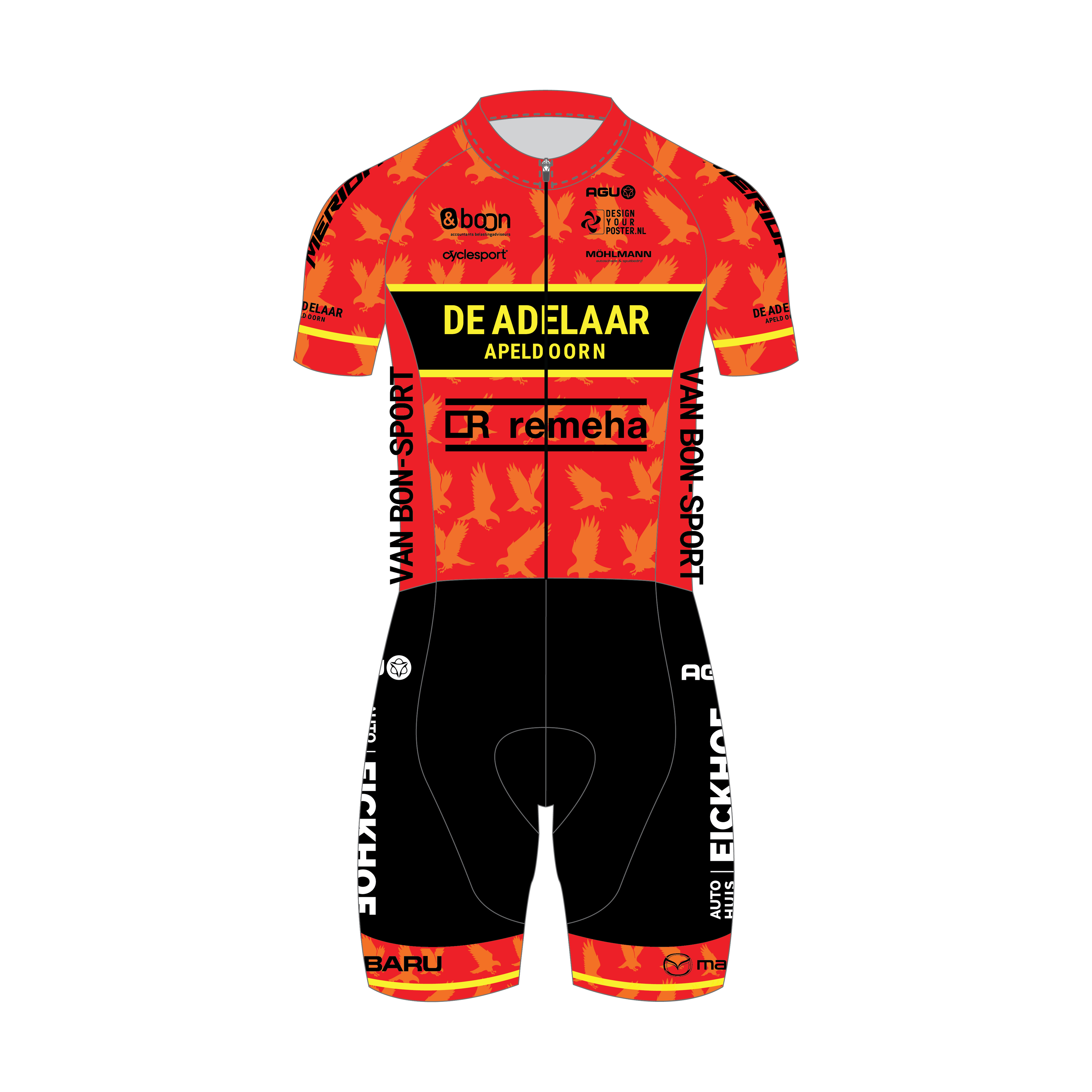 Performance Road Suit - korte mouwen (kids)