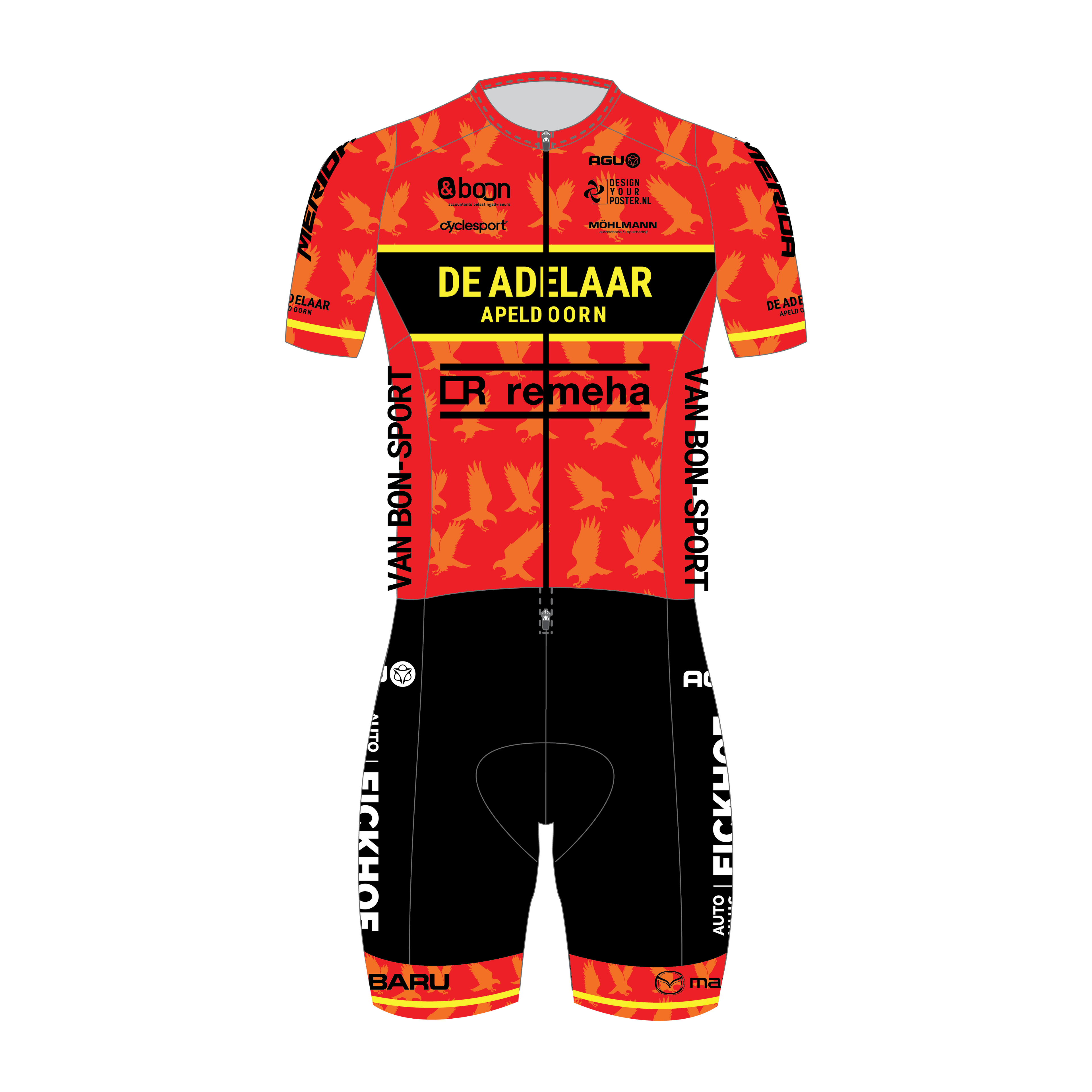 Elite TT Aerosuit - korte mouwen